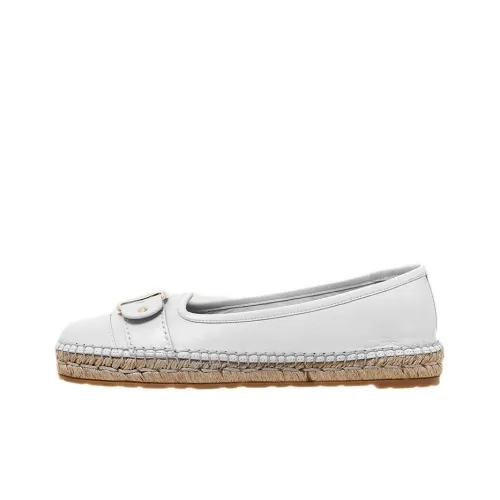 FERRAGAMO Vara Espadrilles Женские Белые