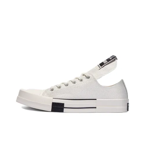 Rick Owens DRKSHDW x Converse 1970s Turbodrk Chuck Taylor All Star O Low Top Кеды Унисекс Серый