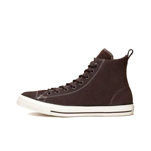 Converse Chuck Taylor All Star Suede High Top High Top Canvas Shoes Unisex Brown Red Конверс Чук Тейлор Ол Стар Суэд Хайт Топ Хайт Топ Кеды Унисекс Коричневый Красный