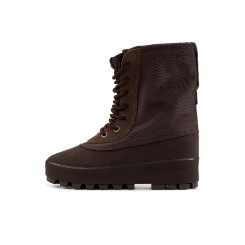 Adidas Originals Yeezy Boost 950 Шоколад Нескользящий Легкий Высокий Топ Толстая Подошва Мужские Кроссовки Шоколад