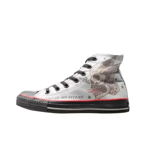 Converse Chuck Taylor All Star Hi SAILOR Jerry Death High Топ Кеды Унисекс Серый черный