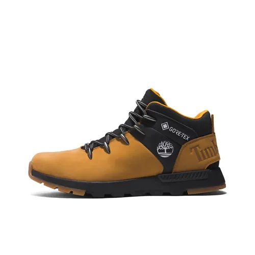 Timberland Sprint Trekker Дышащий Водонепроницаемый Устойчивый к истиранию Амортизация Длина до щиколотки Для активного отдыха Коричневый