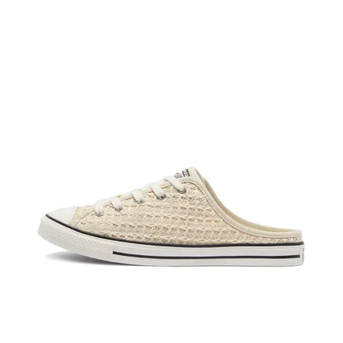 Converse Chuck Taylor All Star Dainty Mule Аbrasion Resistant Дышащий Низкий Топ Кеды Женские Бежевый
