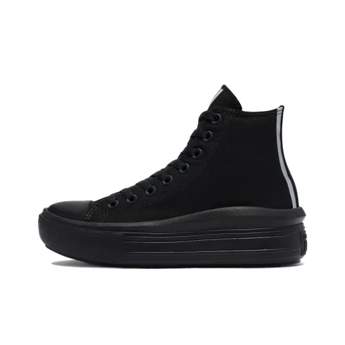 Converse Chuck Taylor All Star Move High Топ Кеды Женские Черный