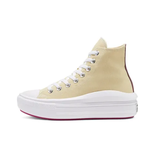 Converse Chuck Taylor All Star Move High Топ Кеды Женские Желтые
