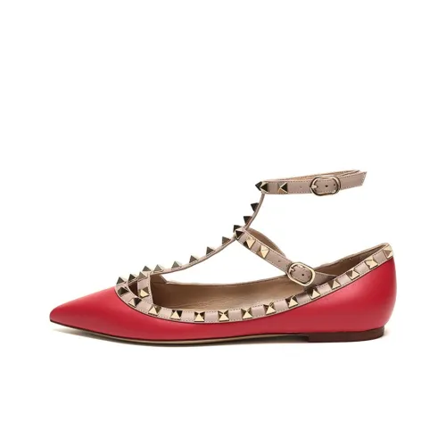 Valentino Rockstud Женские повседневные туфли Женские