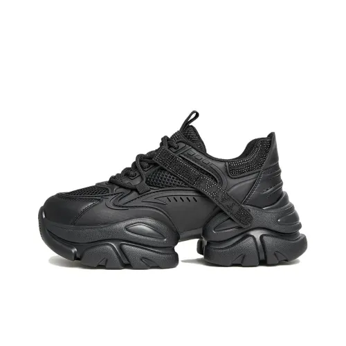 TATA Cream Bubbles Толстая подошва Кроссовки 6 см Женские