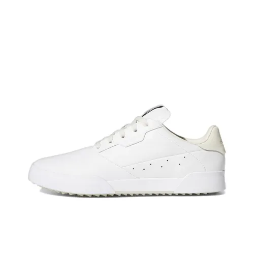 Adidas Adicross Ретро Зеленый GOLF Slip-resistant Abrasion-resistant Низкий топ Обувь для гольфа Мужская Белая
