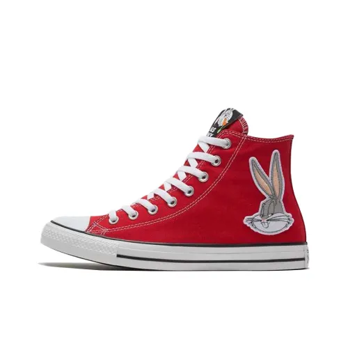 Bugs Bunny x Converse Chuck Taylor All Star High Топ Кеды Унисекс Красный