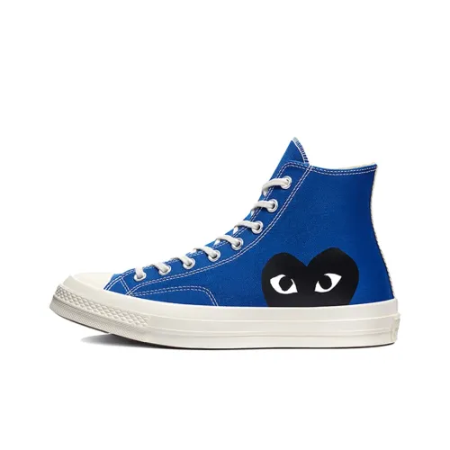 CDG Play x Converse 1970s Chuck Taylor All Star '70 Pack High Top Shoes Unisex Blue Black (CDG Play x Converse 1970s Chuck Taylor All Star '70 Pack High Top Shoes Унисекс Синий Черный)