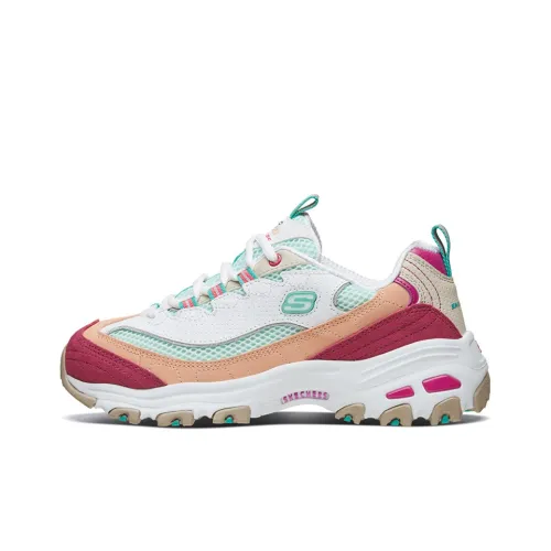 Skechers D'LITES 2,0 Low-Top массивные кроссовки Женские