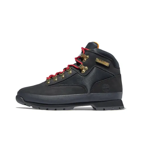 Timberland Euro Hiker Устойчивый к истиранию Низкий Топ Outdoor Мужской Черный