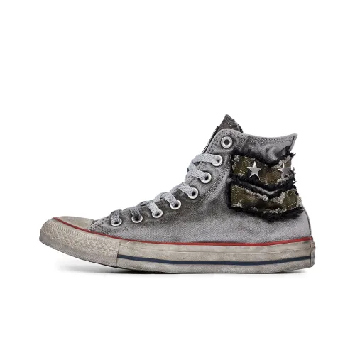 Converse Chuck Taylor All Star Graduate Пэчворк Высокие Кеды Унисекс Грязный Цвет