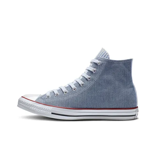 Converse Chuck Taylor All Star Stripes High Top Shoes Унисекс Blue