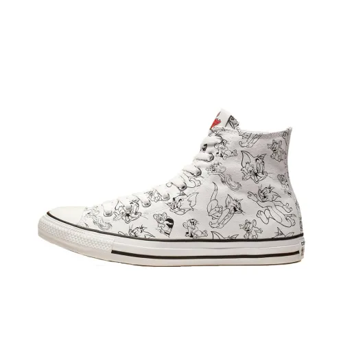 Converse Chuck Taylor All Star Том и Джерри High Top High Top Shoes Унисекс Белый