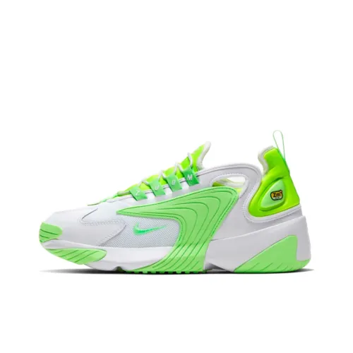 Nike Zoom 2K 'Иллюзия Зеленый' Slip-resistant Abrasion-resistant Lightweight Low-Top Footwear Women's Green