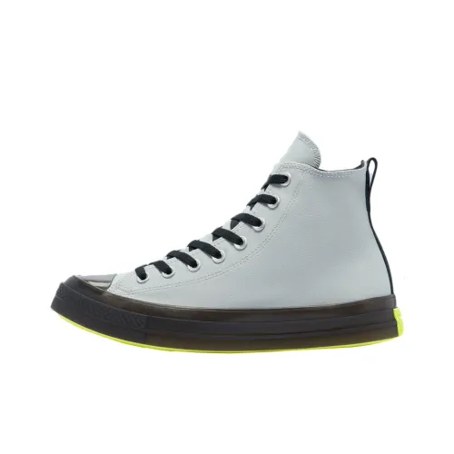 Converse Chuck Taylor All Star Износостойкие высокие кеды унисекс серо-черные