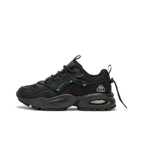 KAPPA Low Top Черный/Серебряный 990 Унисекс