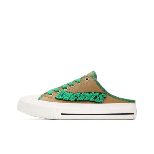 Dickies противоскользящие устойчивые к истиранию низкие топ кеды женские умбра