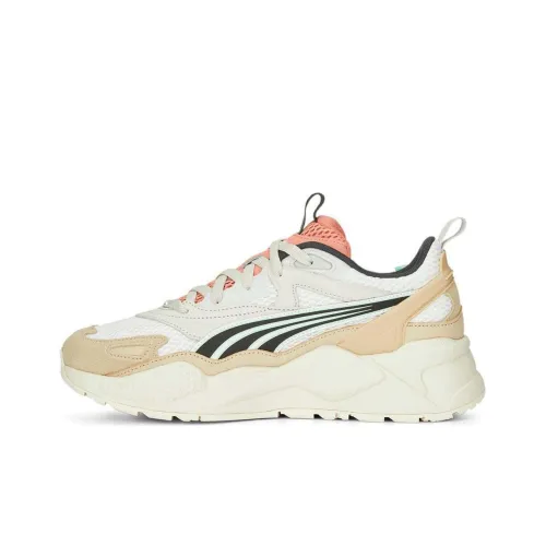 PUMA RS X Low Топ Повседневная обувь Мужская Экрю