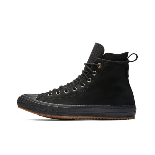 Converse Chuck Taylor All Star Водонепроницаемый Нубук Boot High Топ Кеды Унисекс Черный
