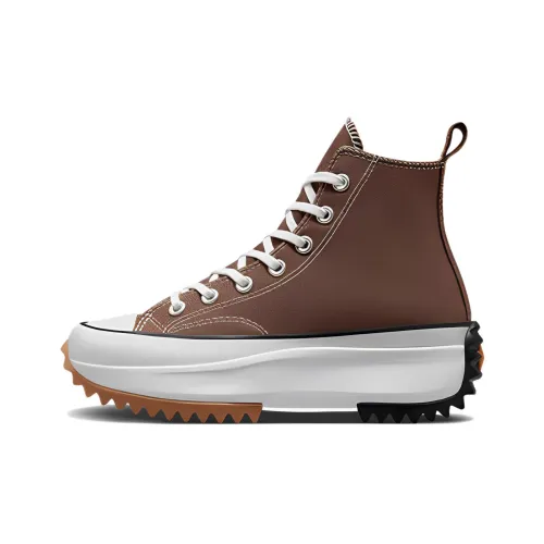 Converse Run Star Hike High Топ Кеды Унисекс Коричневый