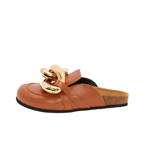 JW Anderson Домашние тапочки Мужские Коричневые