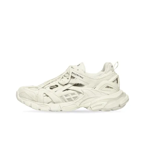 Balenciaga Track 2,0 Low Топ Толстая подошва Кроссовки Мужские Бежевые