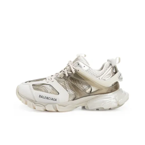 Balenciaga Track Low Top Толстая подошва Кроссовки Мужские Бежевые