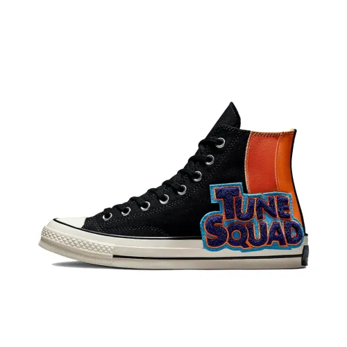 Space Jam x Converse Chuck Taylor All Star 1970s High Топ Кеды Унисекс Черный Оранжевый