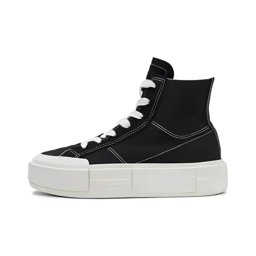 Converse All Star Дышащие Легкие Высокие Кеды Унисекс Черные