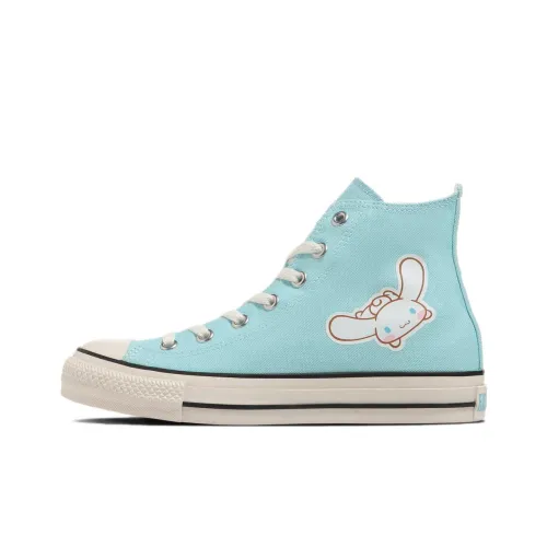 Санрио x Конверс All Star Износостойкий и Легкий Высокий Топ Кеды Унисекс Light Синий Японская Версия