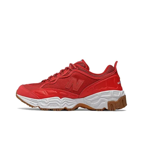 New Balance NB 801 Low Топ Толстая подошва Кроссовки Унисекс Красный