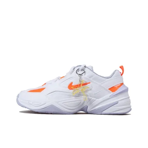 Nike M2K Low Топ Толстая подошва Кроссовки Женские Белые