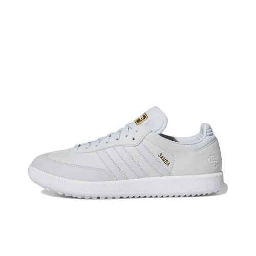 Adidas Samba GOLF Низкий Топ Обувь для гольфа Унисекс Светлый Синий Белый