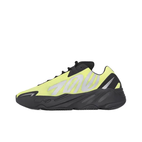 Adidas Originals Yeezy Boost 700 MNVN 'Phosphor' Амортизация Износостойкий Низкий Топ Толстая Подошва Кроссовки Унисекс Черный Зеленый