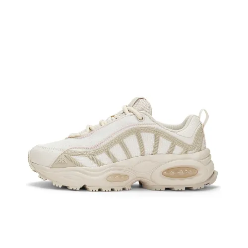 KAPPA Спина к Спине Низ Прочный Устойчивый к Износу Низкий Топ Толстая Подошва Кроссовки Унисекс Серый