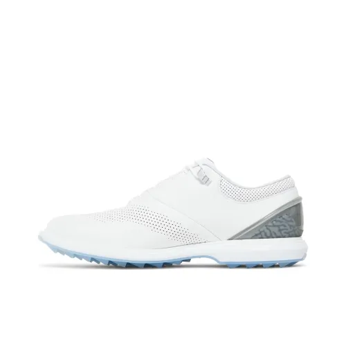 Джордан ADG Low Топ Обувь для гольфа Мужская Белая