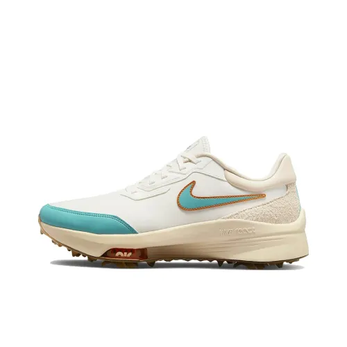 Nike Air Zoom Infinity Tour NXT% Амортизаторы Шок Резистентность к Износу Низкий Топ Обувь для гольфа Мужская Бежево-зеленая