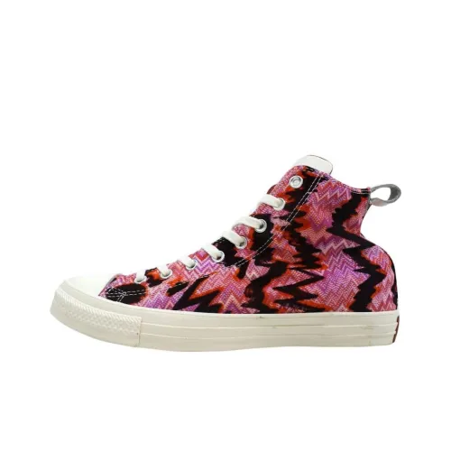 Converse Chuck Taylor All Star Hi Розовые Высокие Кеды Унисекс Розовые Черные