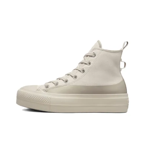 Converse Chuck Taylor All Star High Top Canvas Shoes Women's Ecru Конверс Чук Тейлор Ол Стар Хай Топ Кеды Женские Экрю
