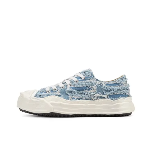 HART DAVIS Low-Top Canvas Shoes Denim Blue Unisex  
HART DAVIS Низкие кеды из денима, синий, унисекс