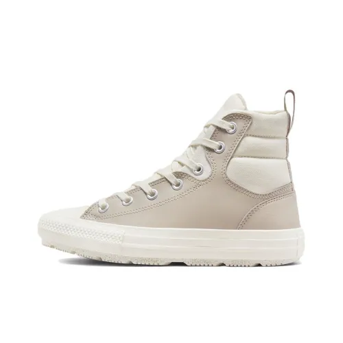 Converse Chuck Taylor All Star Berkshire Boot Устойчивые к истиранию высокие кеды унисекс Белый-коричневый