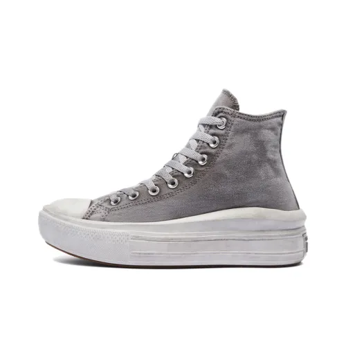 Converse Chuck Taylor All Star Move LTD High Топ Кеды Женские Светло-Серый