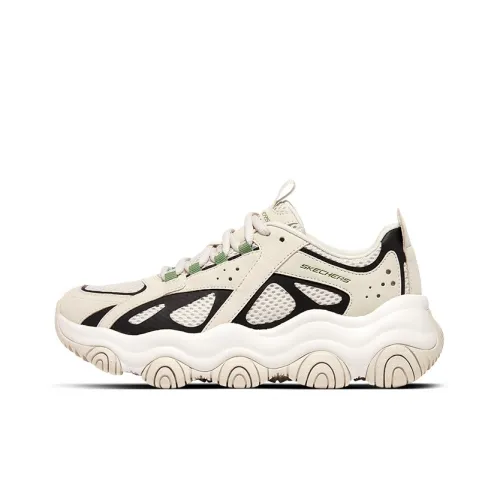 Skechers Rover X Фиолетовый Медвежонок Низкий Топ Толстая Подошва Кроссовки Женские Естественный