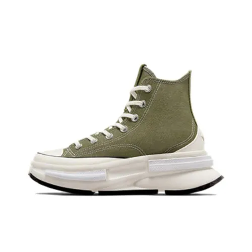 Конверс Run Star Legacy High-Top Sneakers Зеленые Женские