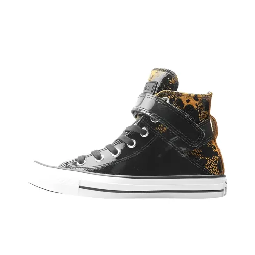 Converse Chuck Taylor All Star Hi Brea Antiqued Черный Высокие Кеды Женские Черный Белый Оранжевый