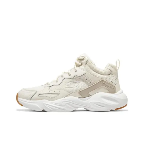 Skechers Stamina Airy Low Топ Толстая подошва Кроссовки Мужские Natural