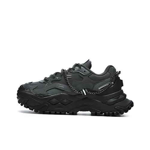 FILA FUSION BIANCO Низкий топ массивные кроссовки женские черные