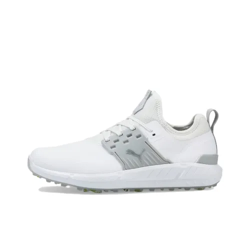PUMA Ignite Articulate GOLF SPIKE Низкий Топ Гольф Обувь Мужская Белый Серый